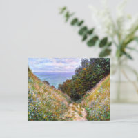 Monet - Der Weg von La Cavee, Pourville,
