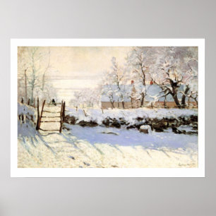 Monet Elster-Plakat Poster