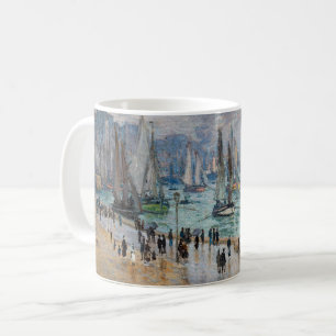 Monet - Fischerboote verlassen den Hafen, Le Havre Kaffeetasse