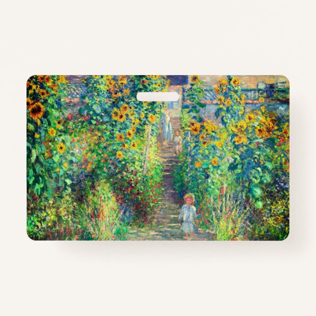 Monet Flower Garden Ausweis (Vorderseite)