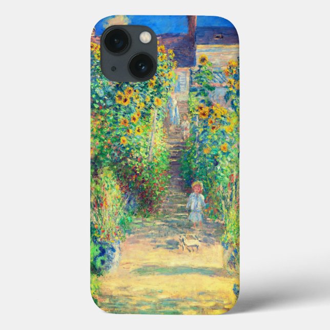 Monet Flower Garden Case-Mate iPhone Hülle (Rückseite)