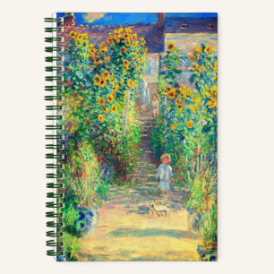 Monet Flower Garden Notizbuch