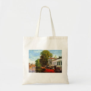 Monet France Impressionisten die Zaan in Zaan Tragetasche