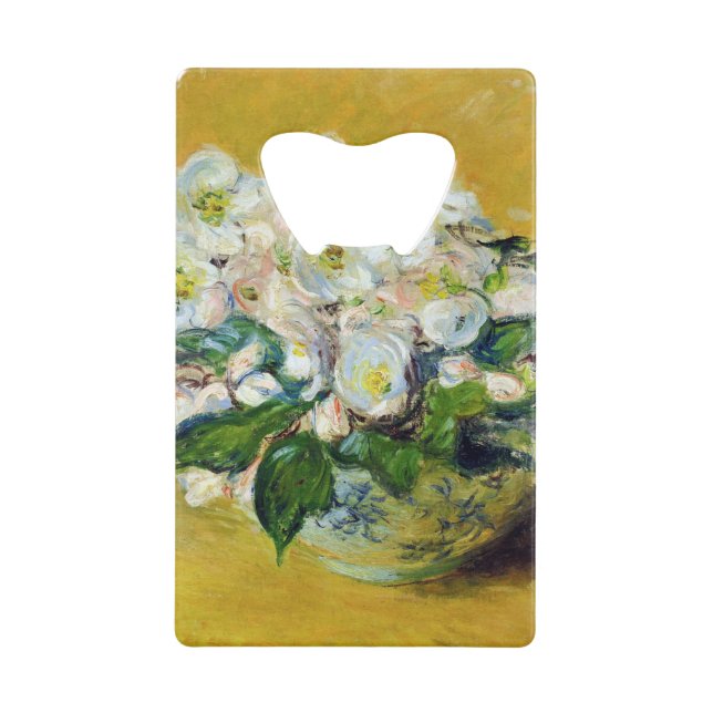 Monet France Impressionisten Weihnachten Geldbeutel Flaschenöffner (Vorderseite)