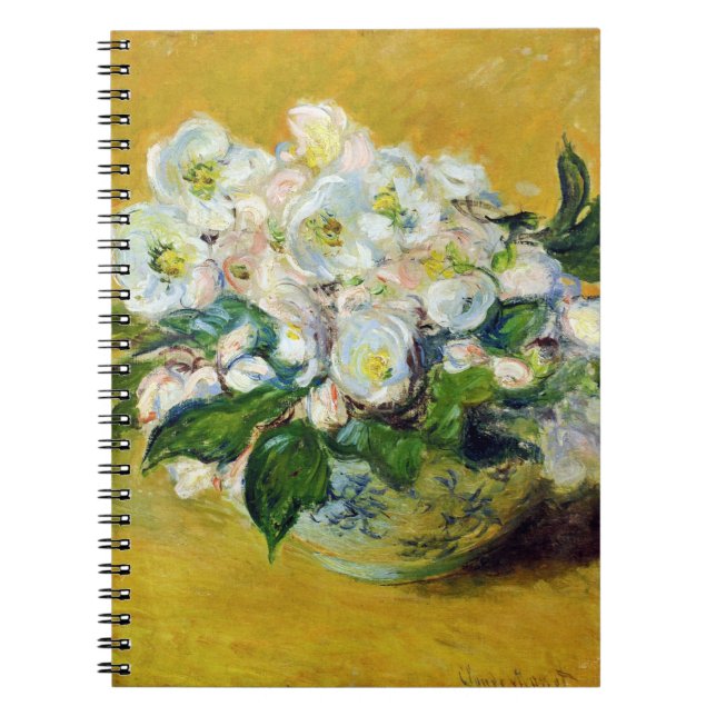 Monet France Impressionisten Weihnachten Notizblock (Vorderseite)