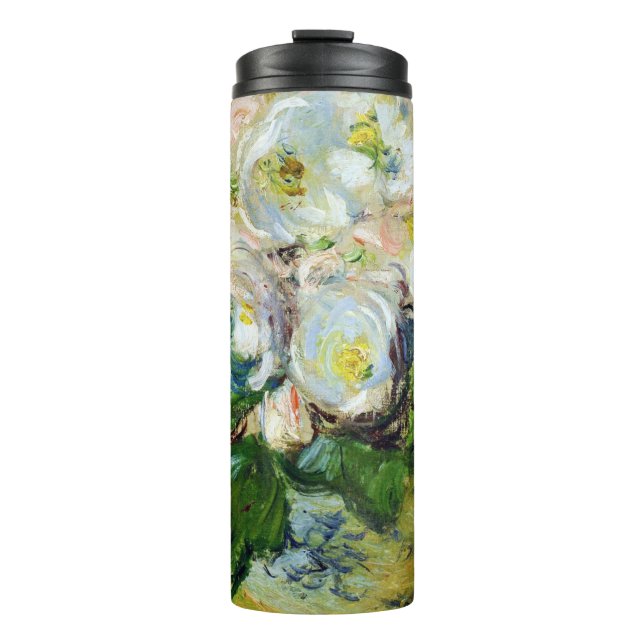 Monet France Impressionisten Weihnachten Thermosbecher (Vorderseite)