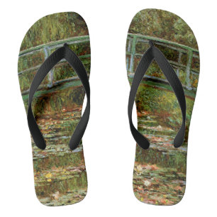 Monet Französische Japanische Brücke Giverney Flip Flops