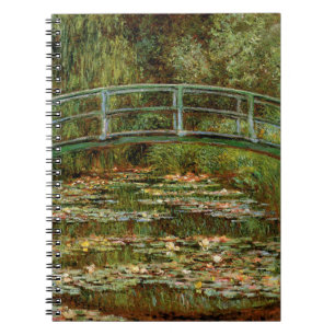Monet Französische Japanische Brücke Giverney Notizblock