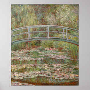 Monet Französische Japanische Brücke Giverney Poster