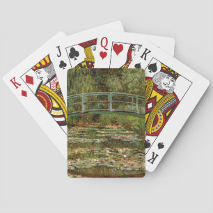 Monet Französische Japanische Brücke Giverney Spielkarten