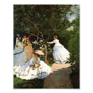 Monet Frauen im Garten Fotodruck