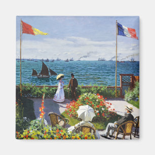 Monet Garden bei Sainte Adresse Magnet