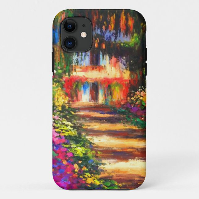 Monet Garden - Giverny Case-Mate iPhone Hülle (Rückseite)