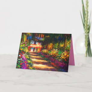 Monet Garden - Giverny Einladung