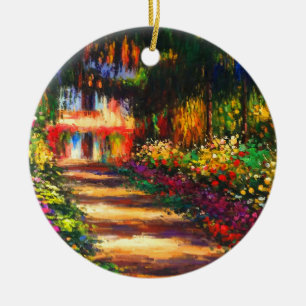 Monet Garden - Giverny Keramik Ornament