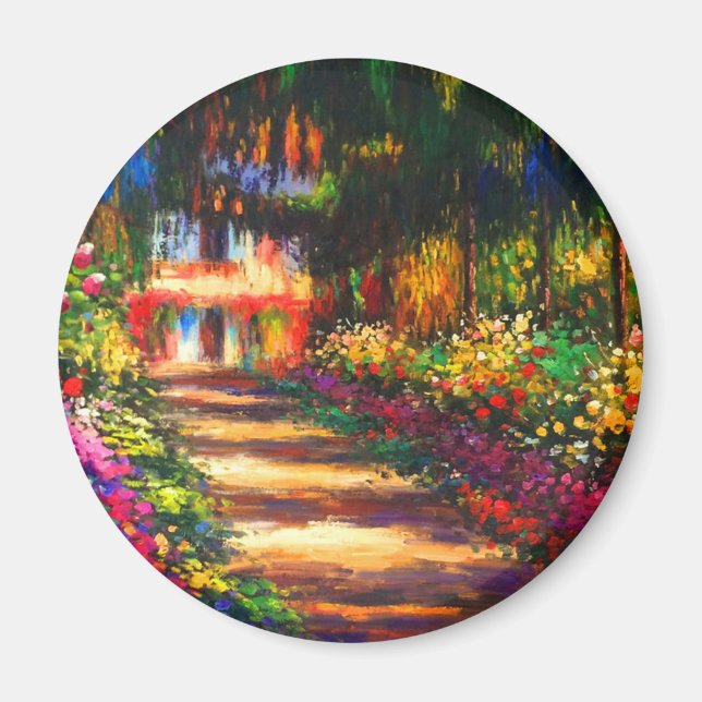 Monet Garden - Giverny Magnet (Vorne)