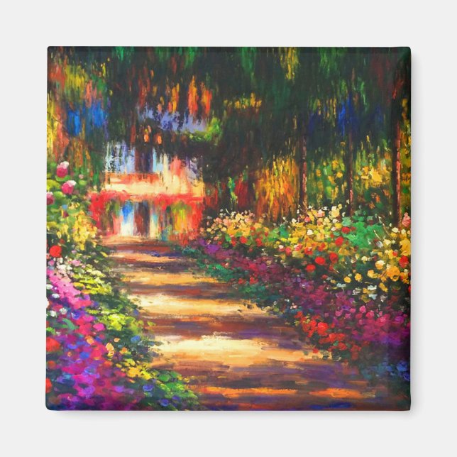 Monet Garden - Giverny Magnet (Vorne)