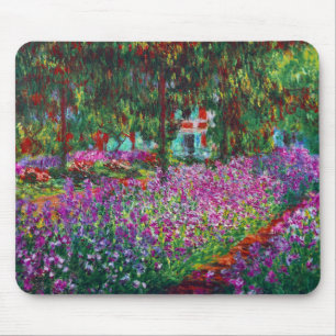 Monet Garten in Giverny schöner Kunst Mousepad