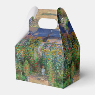 Monet Garten Vetheuil Impressionismus Blumenmalere Geschenkschachtel