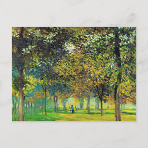 Monet-Gemälde, The Allee du Champ de Foire, Postkarte