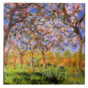 Monet - Giverny im Frühling Fliese