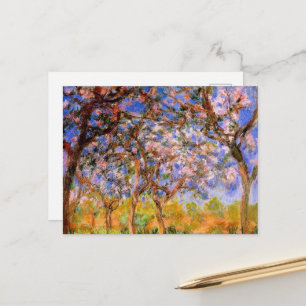 Monet - Giverny im Frühling Postkarte