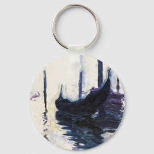 Monet Gondola in Venedig Schlüsselanhänger
