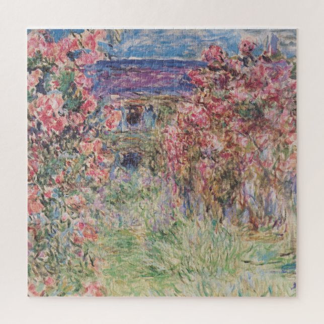 Monet-House unter Rose (Vertikal)