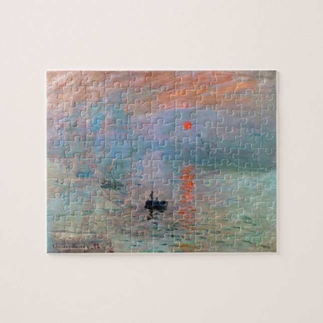 Monet , “ Impression, Sunrise ” (Horizontal)