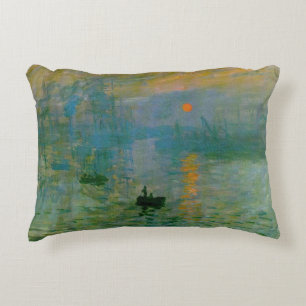 Monet Impression Sunrise Fine Art Art Zierkissen