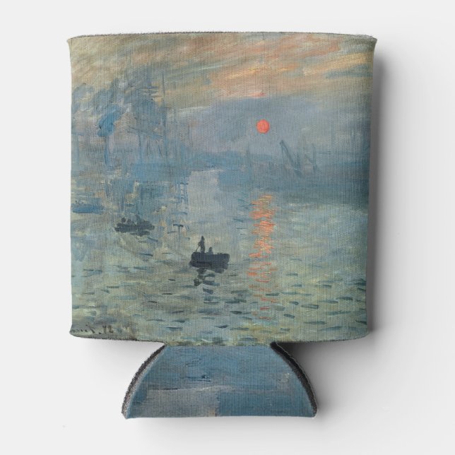 Monet Impression Sunrise Soleil Levant Malerei Dosenkühler (Vorderseite)
