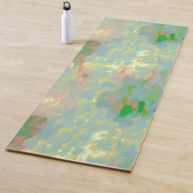 Monet Impressionist Style Malerei Yogamatte (Beispiel)