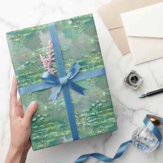 Monet Impressionistische Kunst-Geschenkpapier Geschenkpapier