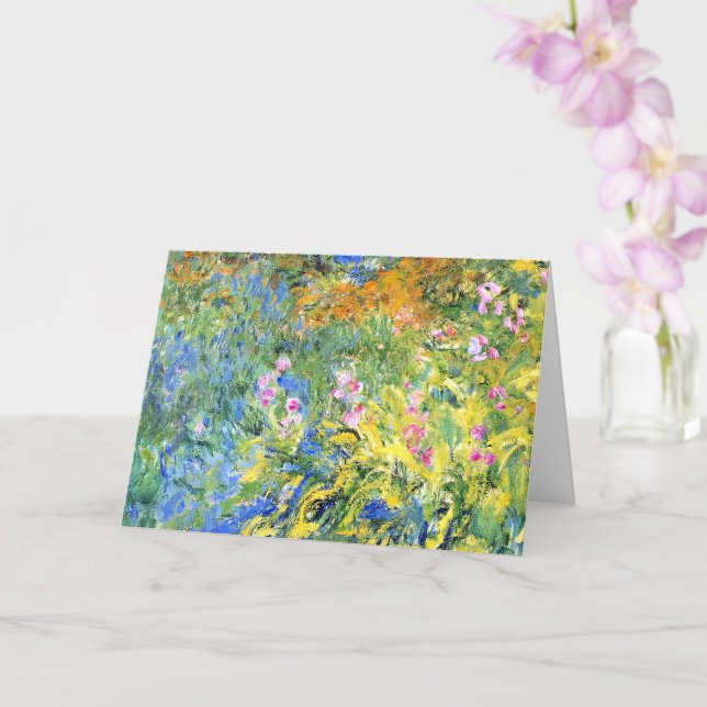 Monet - Ire 3, Kunstmalerei, Karte (Orchidee)