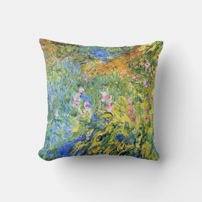Monet - Ire 3, Kunstmalerei, Kissen (Vorderseite)