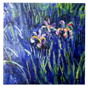 Monet - Ire, berühmtes Blumenbild, Fliese