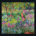 Monet Iris Garden at Giverne Foto Print<br><div class="desc">Monet Iris Garden im Giverny Foto drucken. Ölmalerei auf Leinwand 1899. Der Iris Garden at Giverny ist eines der farbenprächtigsten und beliebtesten Gemälde der Blume Monets. Die lebendige Verwendung von Purpur, Rot, Grüntöne und Blues macht dieses Stück zu einem der dynamischsten impressionistischen Stücke aus dieser reichen Zeit in Monets Karriere....</div>