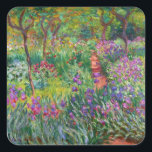 Monet Iris Garden at Giverny Stickers<br><div class="desc">Monet Iris Garden bei Giverny Aufklebern. Ölmalerei auf Leinwand 1899. Der Iris Garden von Giverny ist eines der farbenprächtigsten und beliebtesten Gemälde der Blume von Monet. Die lebendige Verwendung von Purpur, Rot, Grüntöne und Blues macht dieses Stück zu einem der dynamischsten impressionistischen Stücke aus dieser reichen Zeit in Monets Karriere....</div>