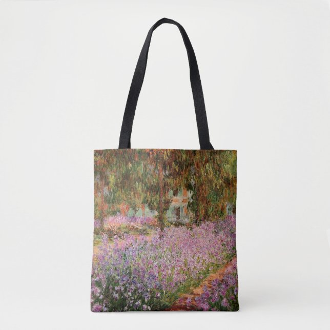 Monet - Irises in Monet's Garden Tasche (Vorderseite)