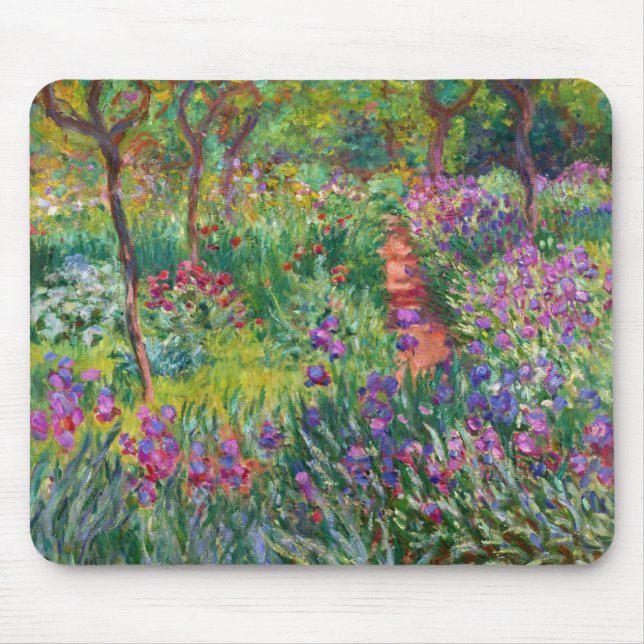 Monet Irisgarten in Giverny Mauspad (Vorne)