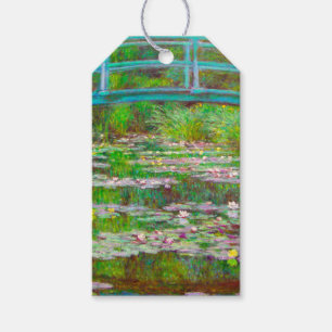Monet japanische Brücke und Water Lilies Geschenkanhänger