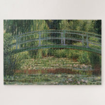 Monet japanische Fußbrücke und Water Lily Pool