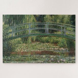 Monet Japanische Fußgängerbrücke und der Seerosent