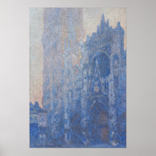 Monet - Kathedrale von Rouen, Tour D'Albane Poster