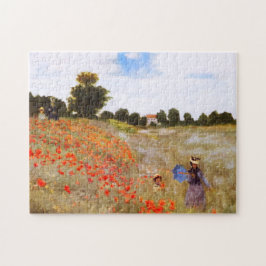 Monet Klippen-Weg an Pourville Puzzlespiel