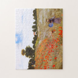 Monet Klippen-Weg an Pourville Puzzlespiel