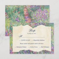 Monet-Kunst Blumen Französisch Garten Hochzeit Mah