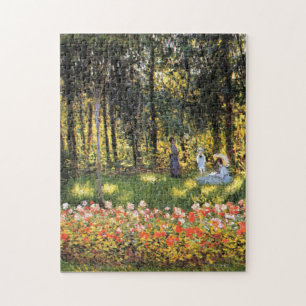 Monet - Künstlerfamilie im Garten