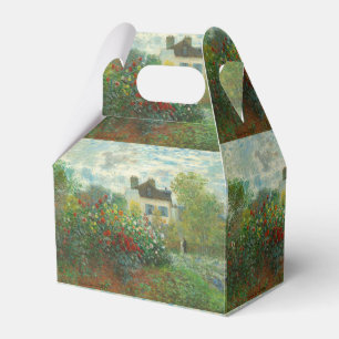 Monet Künstlergarten in Argenteuil Malerei Geschenkschachtel