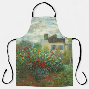 Monet Künstlergarten in Argenteuil Malerei Schürze
